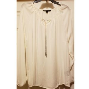 Zac & Rachel White XL Blouse
